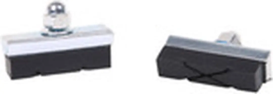 Elvedes Caliper Velgremblokjes X-Groove 40mm - Zwart/Zilver