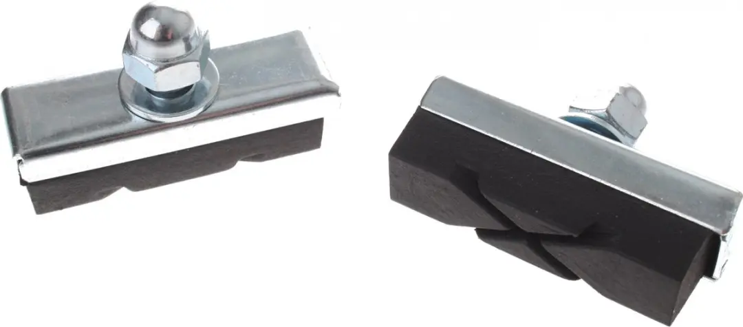 Elvedes Caliper Velgremblokjes X-Groove 40mm - Zwart/Zilver