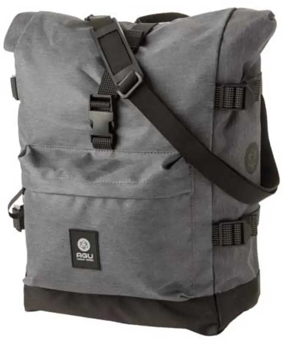 AGU H2O Roll-Top II Enkele Fietstas 14L - Urban Grey