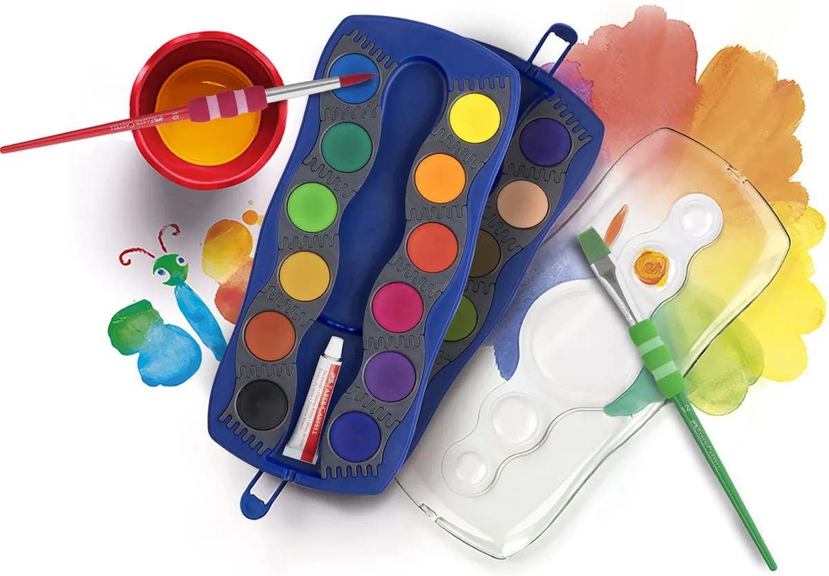 Faber-Castell Connector Waterverfset 25 Kleuren - FC-125020