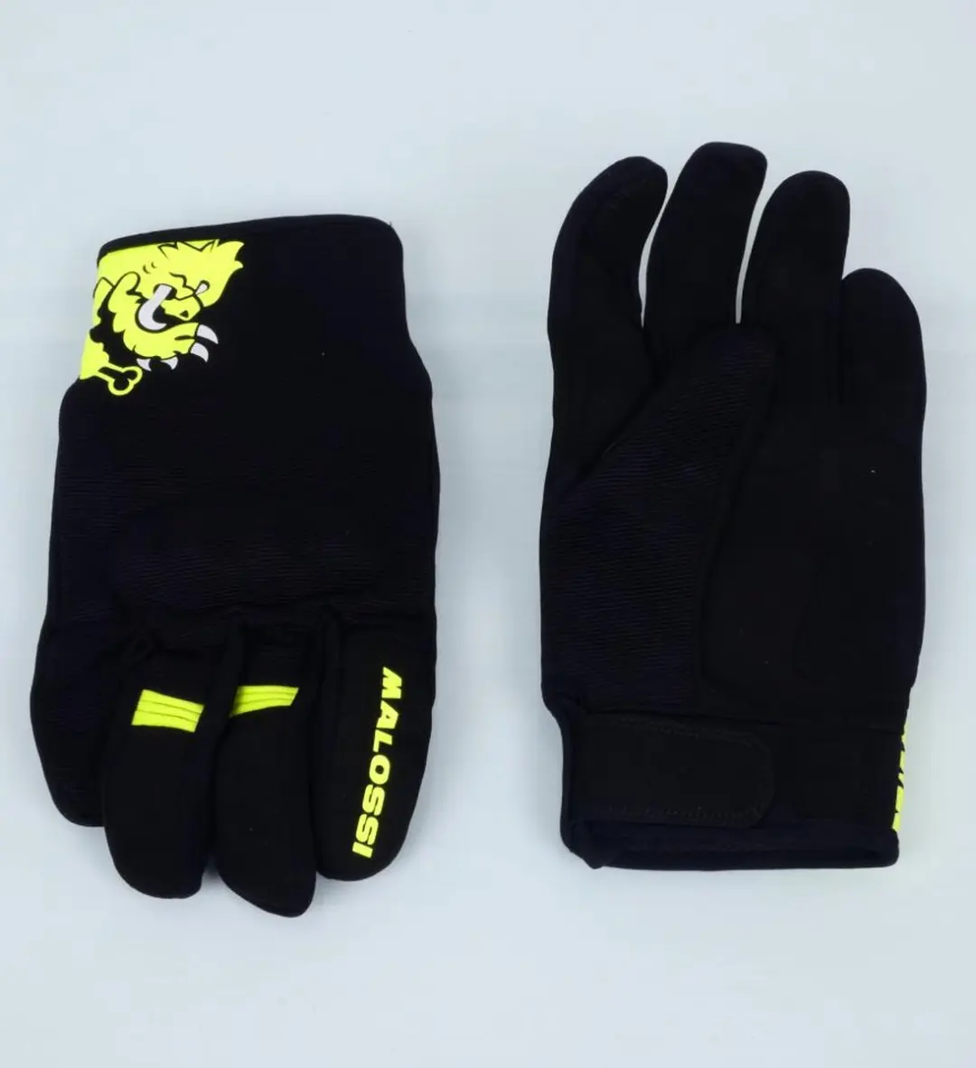Gant moto route été Malossi M-Gloves Jaune pour homme / femme Taille XXL Neuf