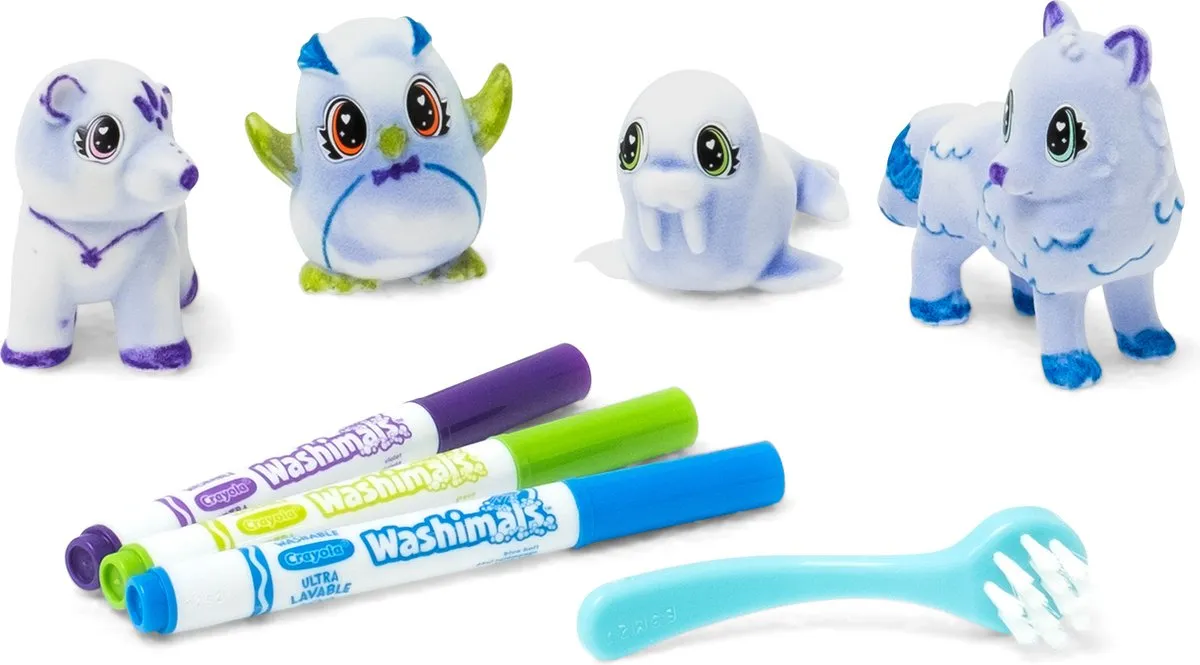 Crayola Washimals Hobbypakket Arctic Adventure - Veelkleurig