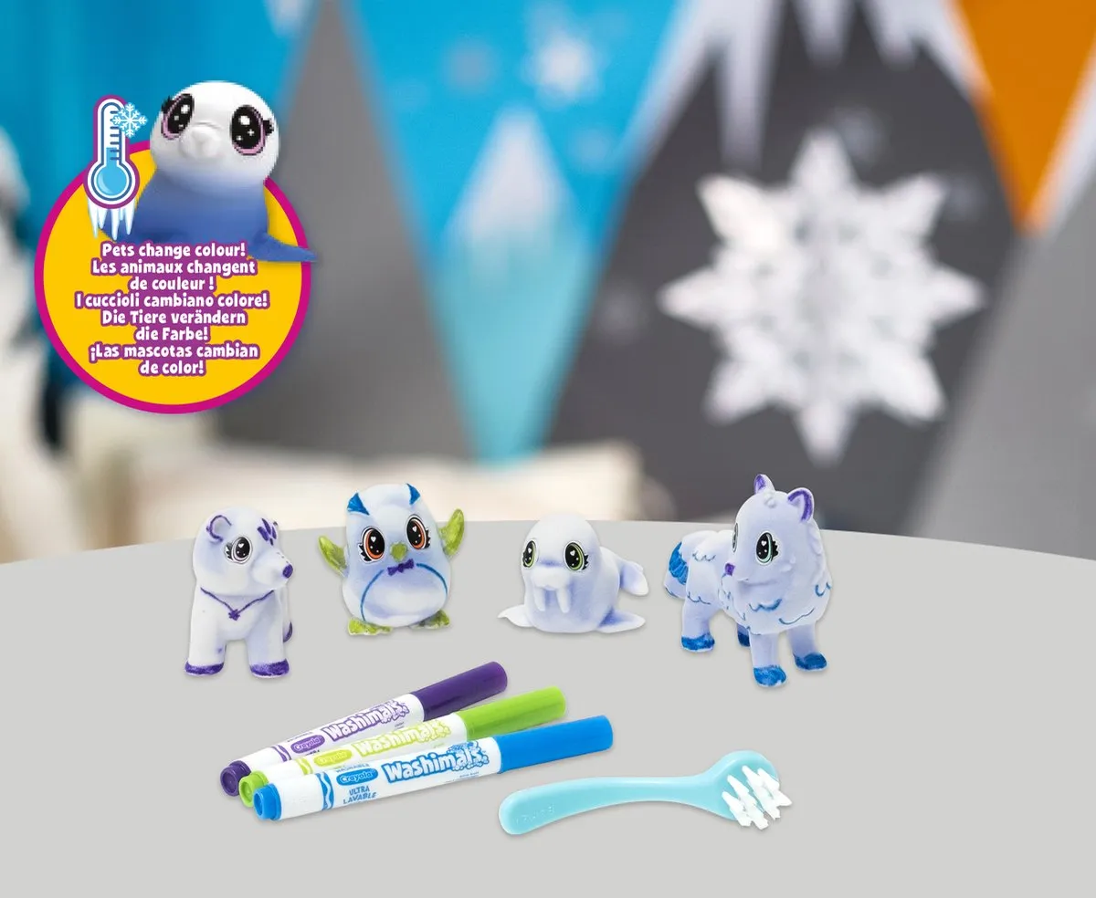 Crayola Washimals Hobbypakket Arctic Adventure - Veelkleurig
