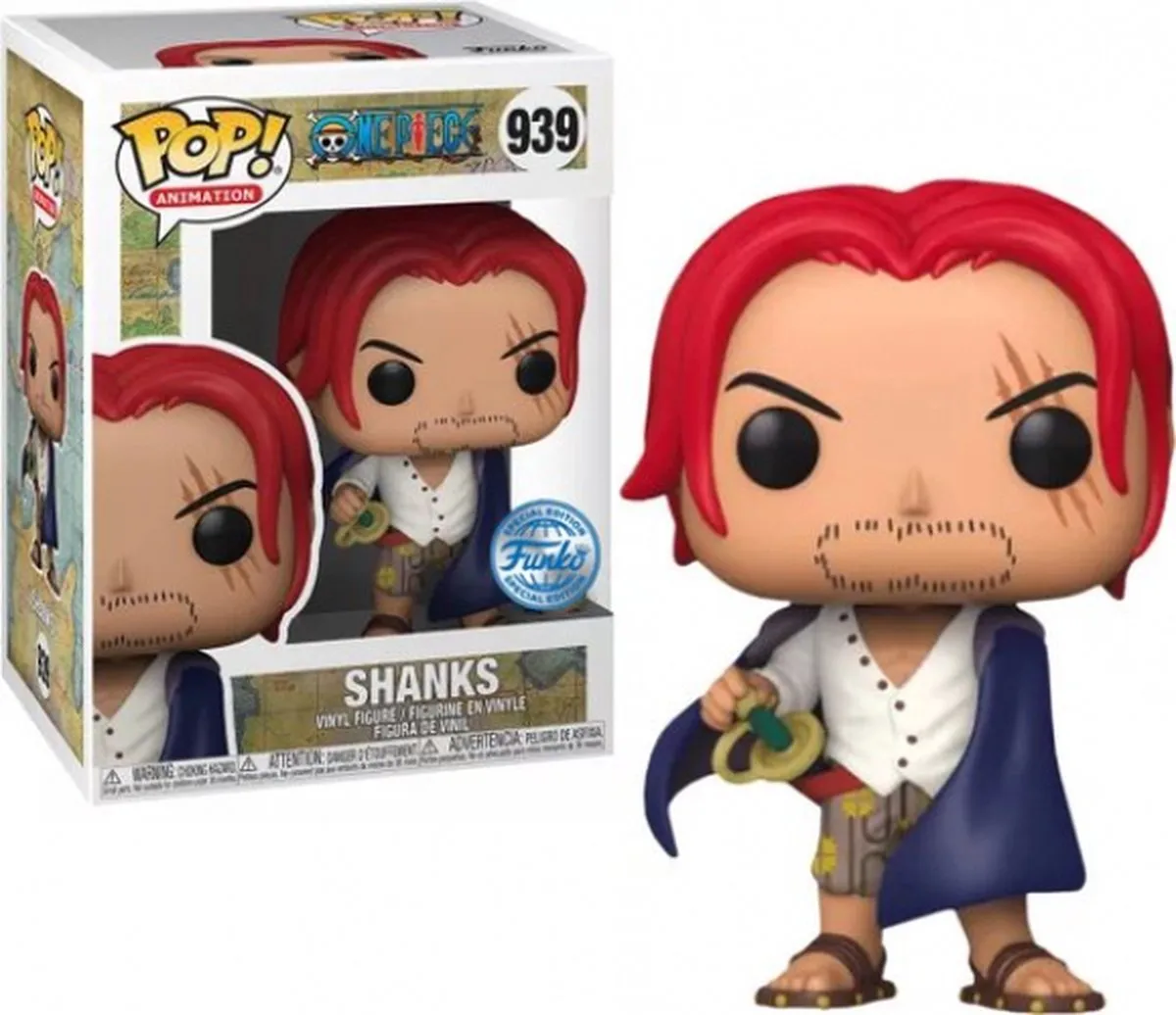 Funko Pop! One Piece Shanks Special Edition #939 - Multi
