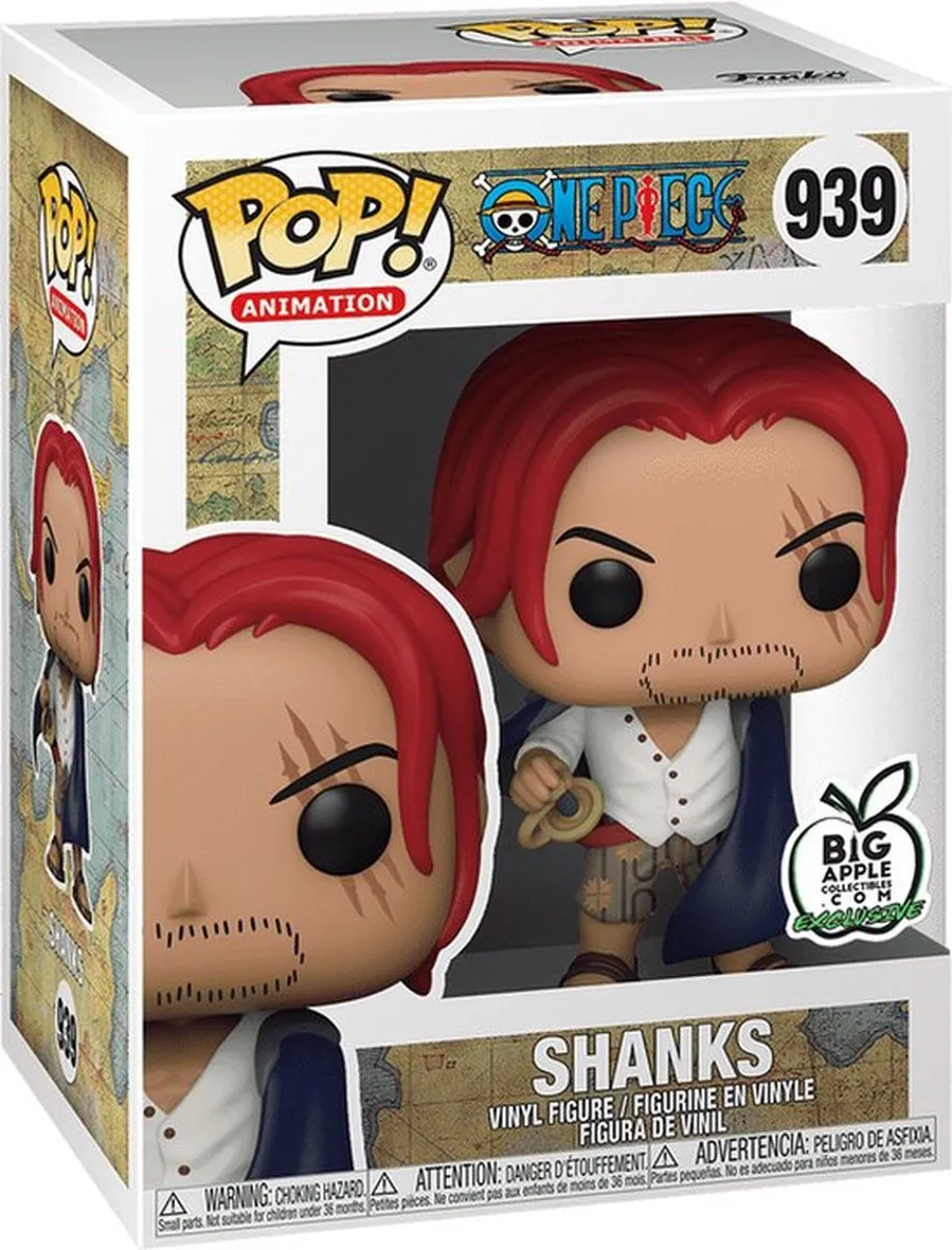 Funko Pop! One Piece Shanks Special Edition #939 - Multi