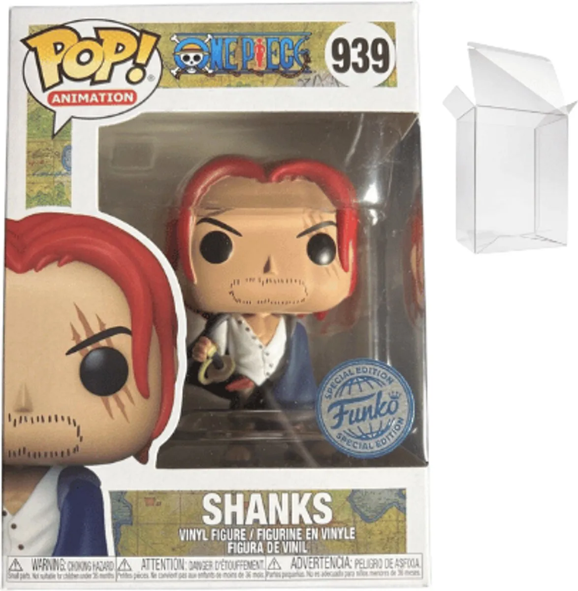 Funko Pop! One Piece Shanks Special Edition #939 - Multi - afbeelding 6 van 6