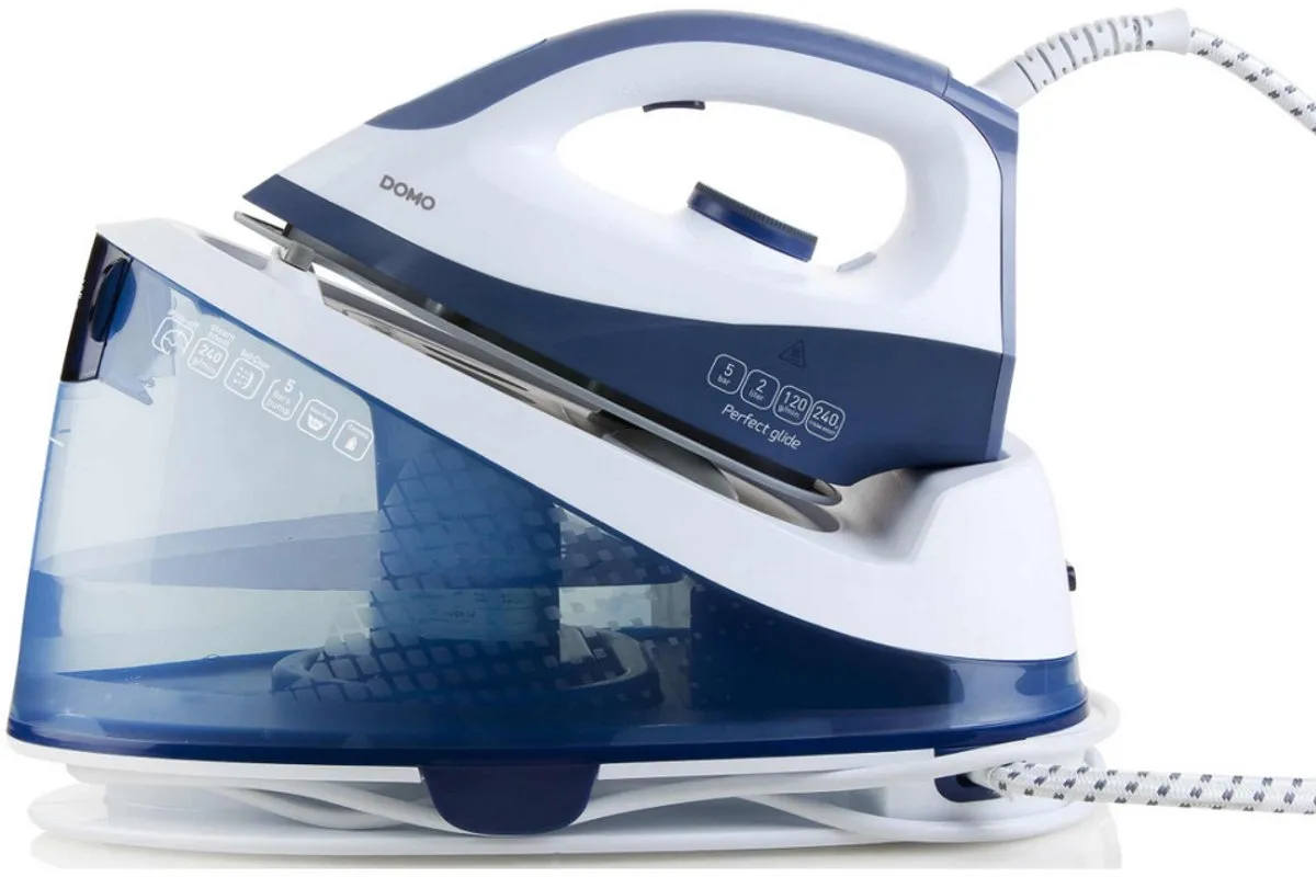 Domo DO7109S Stoomgenerator 2200W - 5 Bar - Blauw