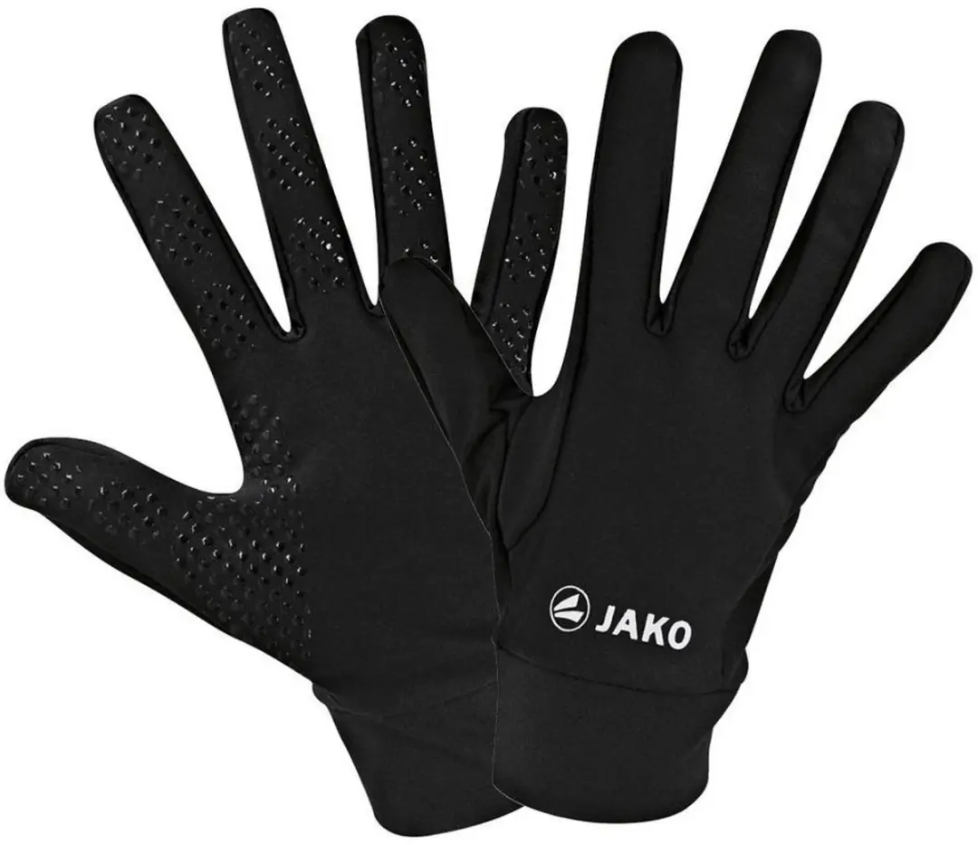 JAKO Functionele Handschoenen Kinderen - Maat 7 - Zwart