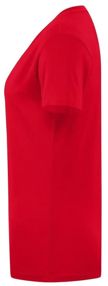 JAKO Organic T-Shirt Dames - Rood Maat 38
