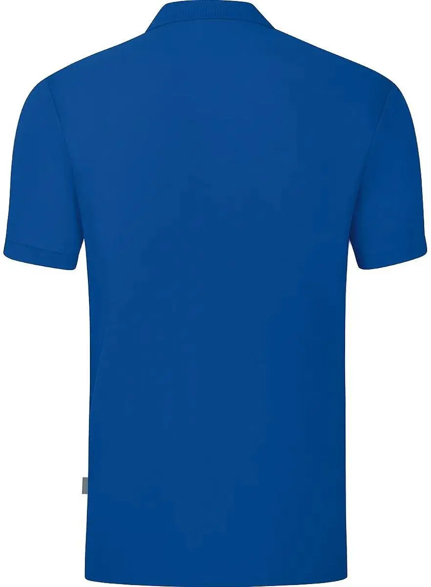 Jako Organic Polo Heren - Royal - Maat L