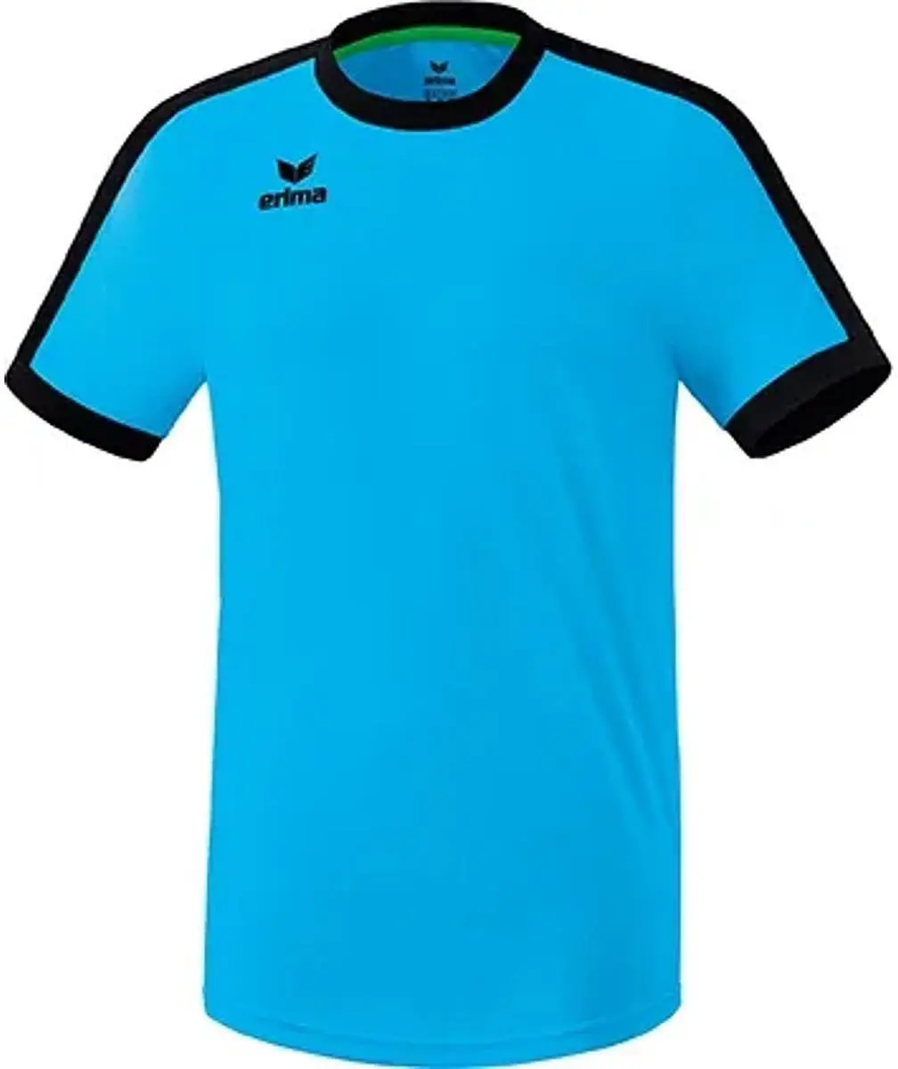 Erima Retro Star Shirt Junior 140 - Blauw/Wit