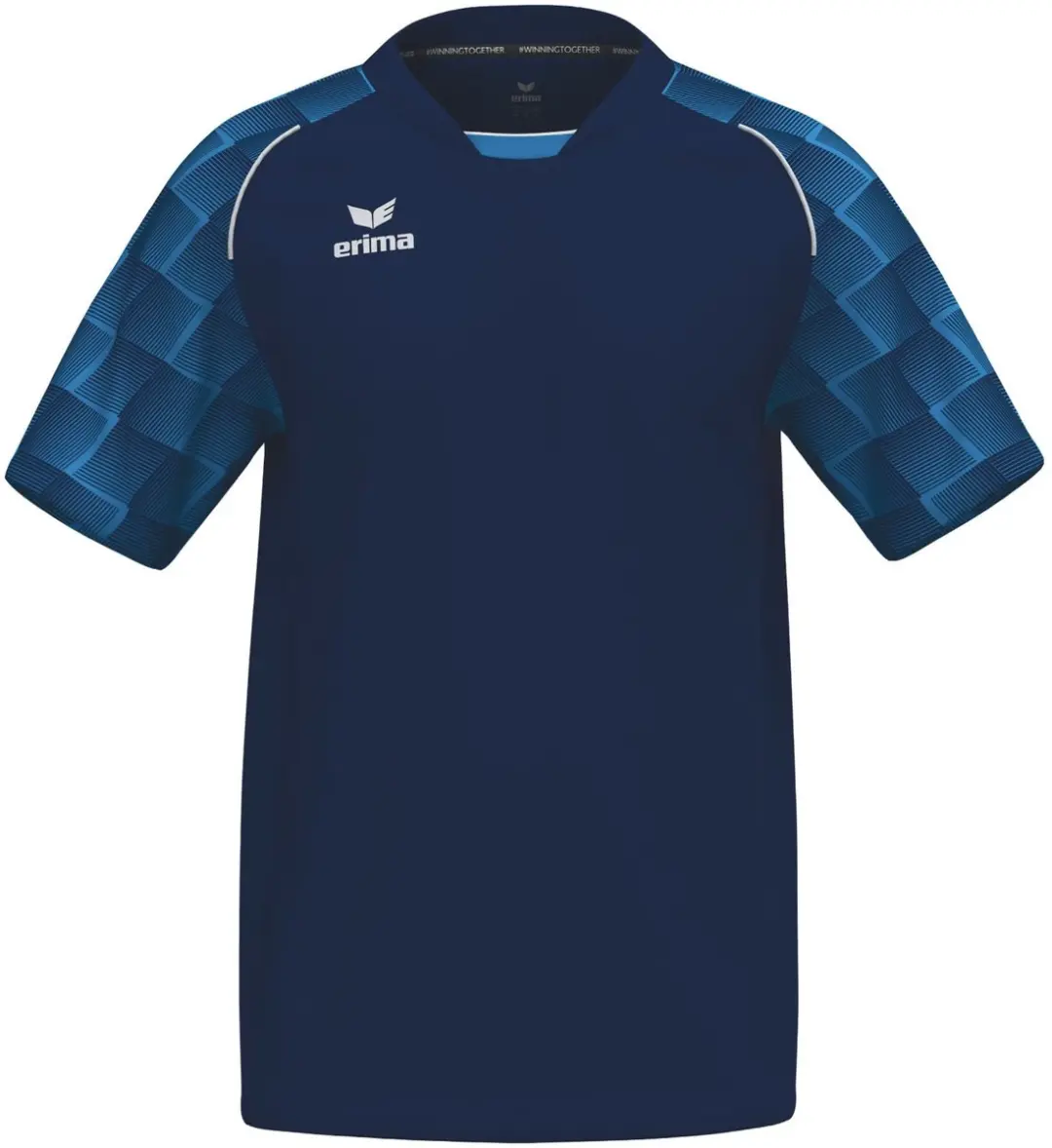 Erima Evo Star Shirt Heren - Korte mouw - Marine - Maat S
