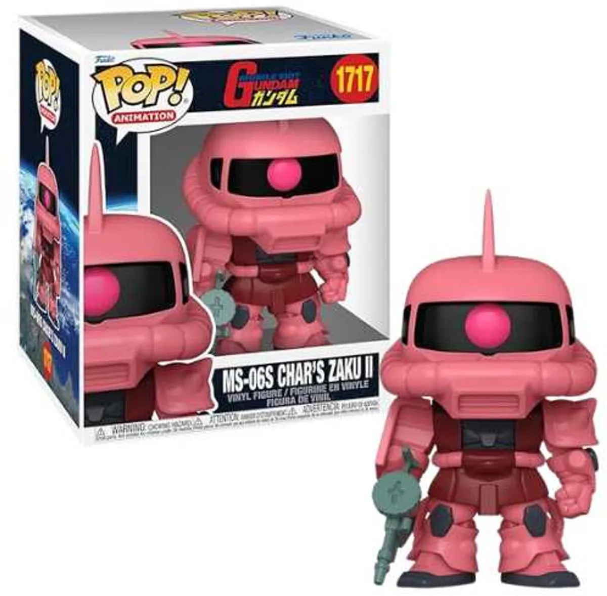 Funko Pop! MS-06S Char's Zaku II #1717 - Mobile Suit Gundam - afbeelding 6 van 6