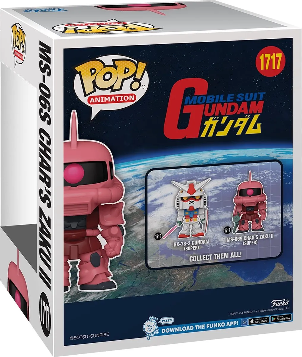 Funko Pop! MS-06S Char's Zaku II #1717 - Mobile Suit Gundam