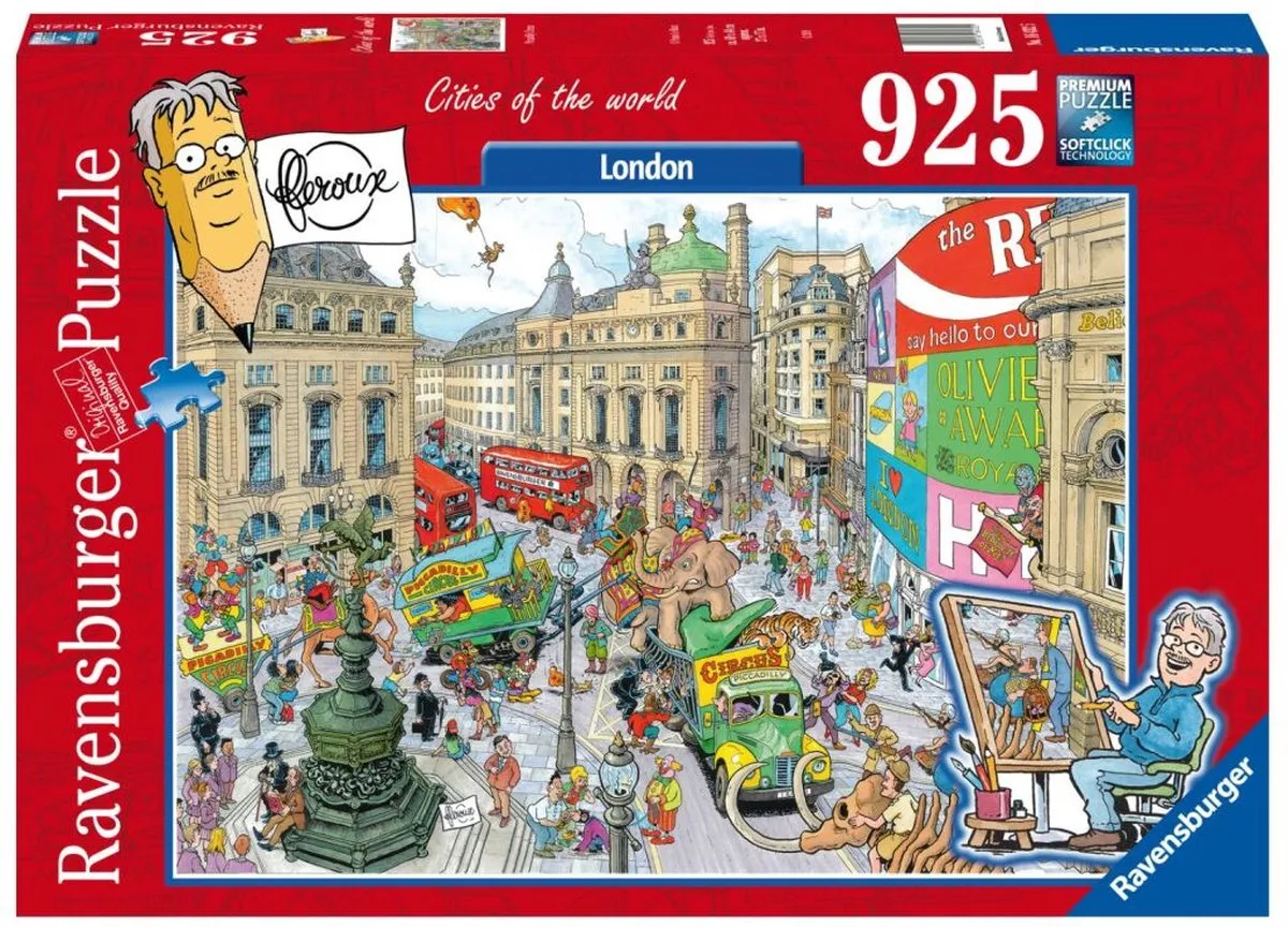 Ravensburger Fleroux Londen Legpuzzel 925 Stuks - Multicolor