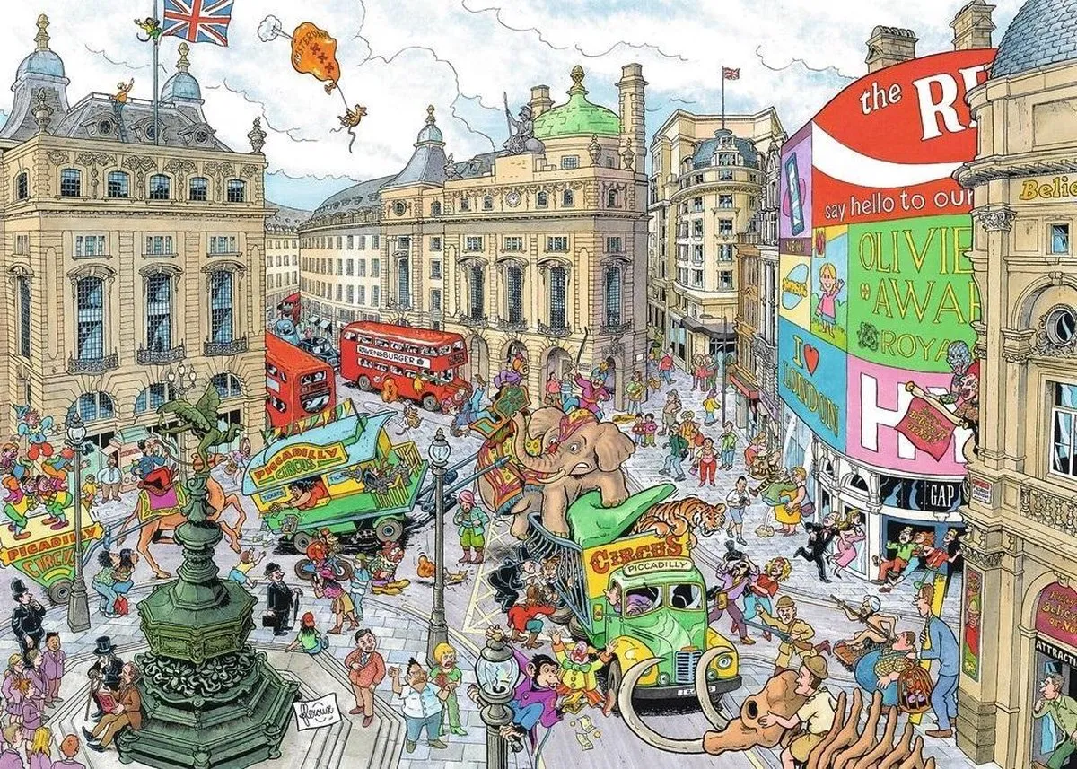 Ravensburger Fleroux Londen Legpuzzel 925 Stuks - Multicolor