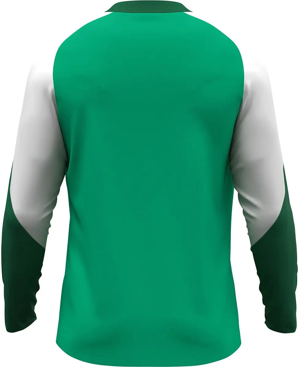 JAKO Dynamic Longsleeve Kinderen 128 - Groen/Wit/Donkergroen