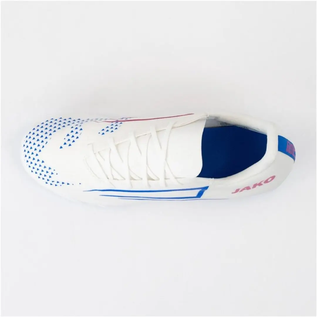 Jako RS89 Team Voetbalschoenen FG - 40,5 - Wit/Rood/Blauw