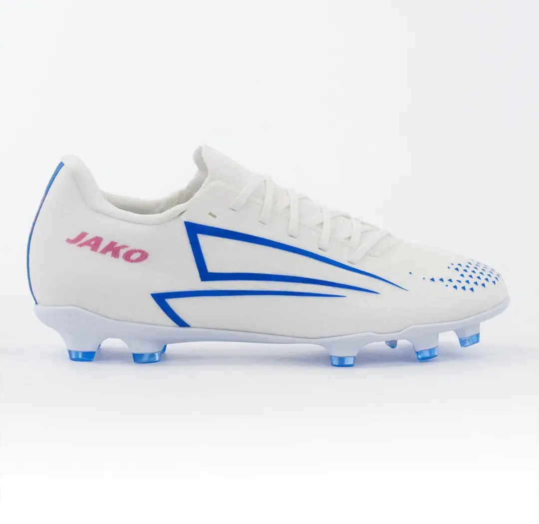 Jako RS89 Team Voetbalschoenen FG - 40,5 - Wit/Rood/Blauw