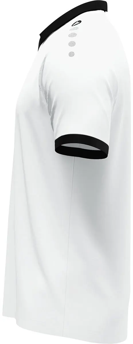JAKO Glory Shirt Heren Korte Mouw - M - Wit/Zwart