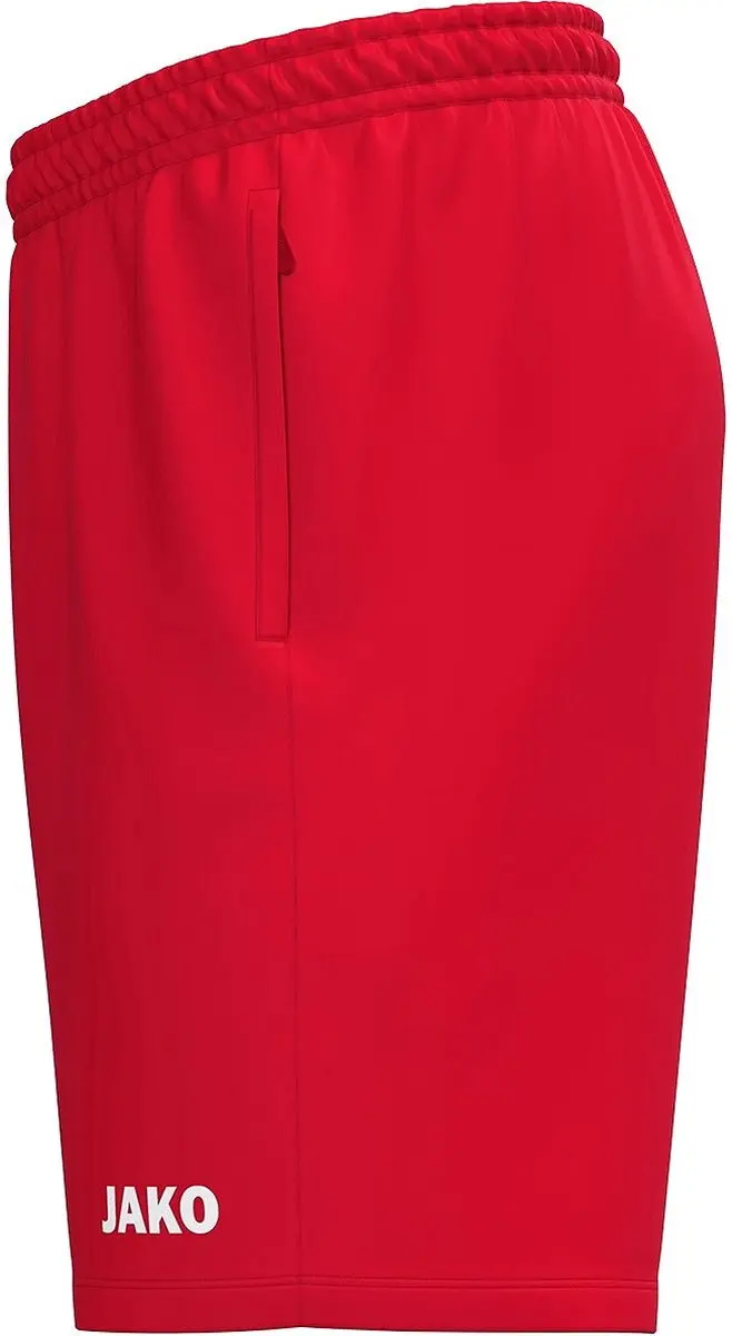 JAKO One Vrijetijdsshort Heren - Rood - 3XL