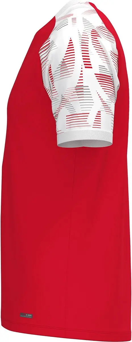JAKO Sonic T-Shirt Kinderen 164 - Rood/Wit