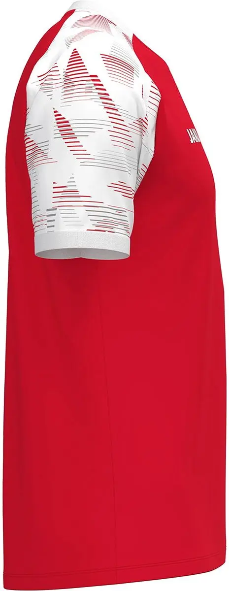 JAKO Sonic T-Shirt Kinderen 164 - Rood/Wit