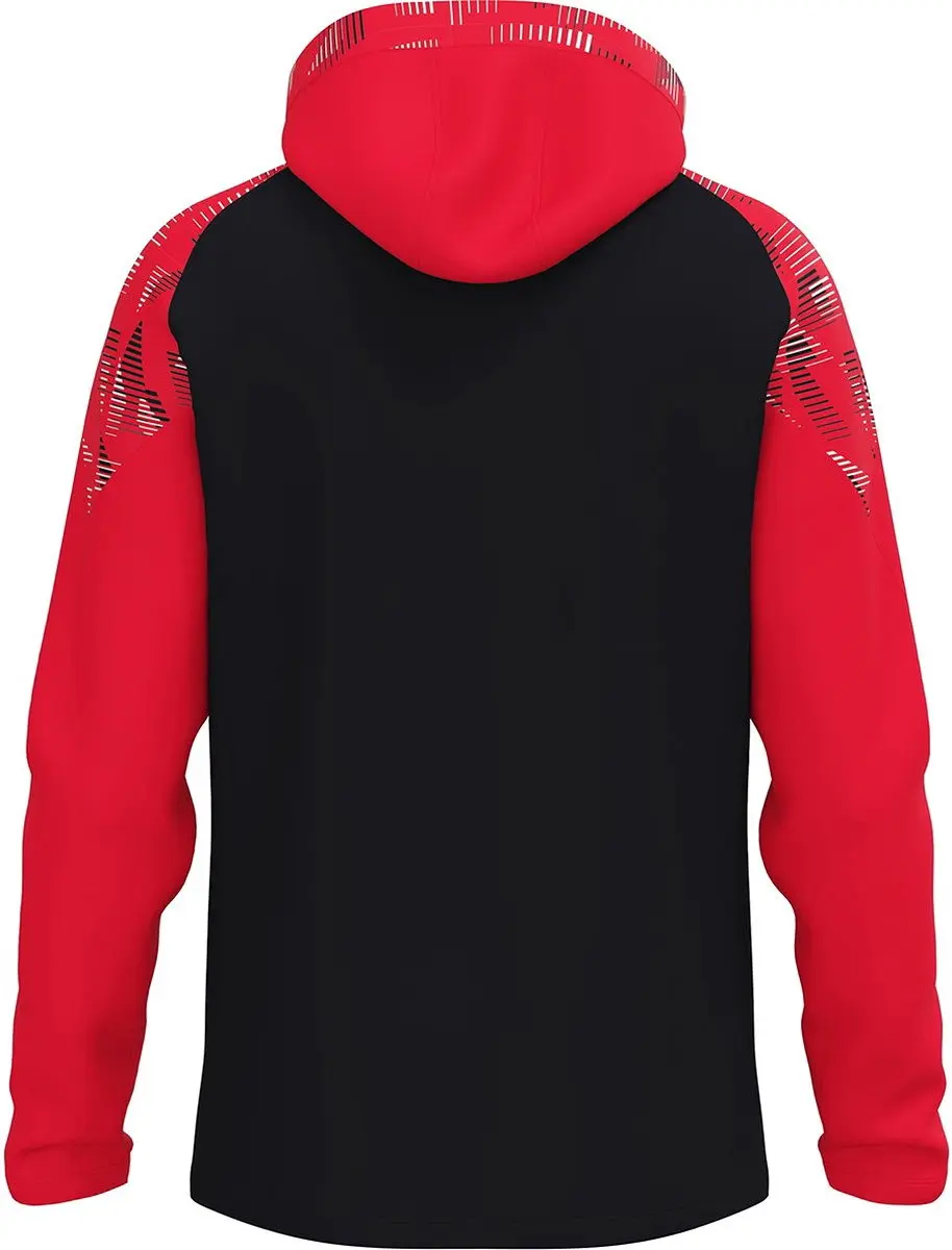 Jako Sonic Jas met Kap Heren - L - Zwart/Rood