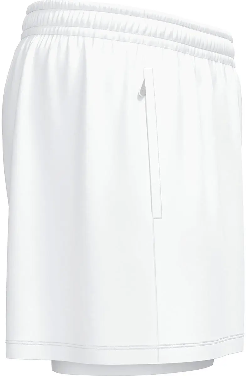 Jako One 2-In-1 Short Heren - M Wit