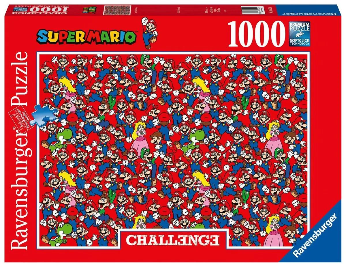 Ravensburger Super Mario Legpuzzel 1000 Stuks - Multicolor
