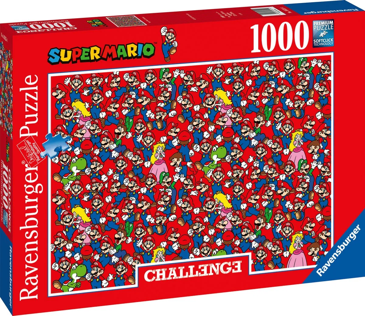 Ravensburger Super Mario Legpuzzel 1000 Stuks - Multicolor