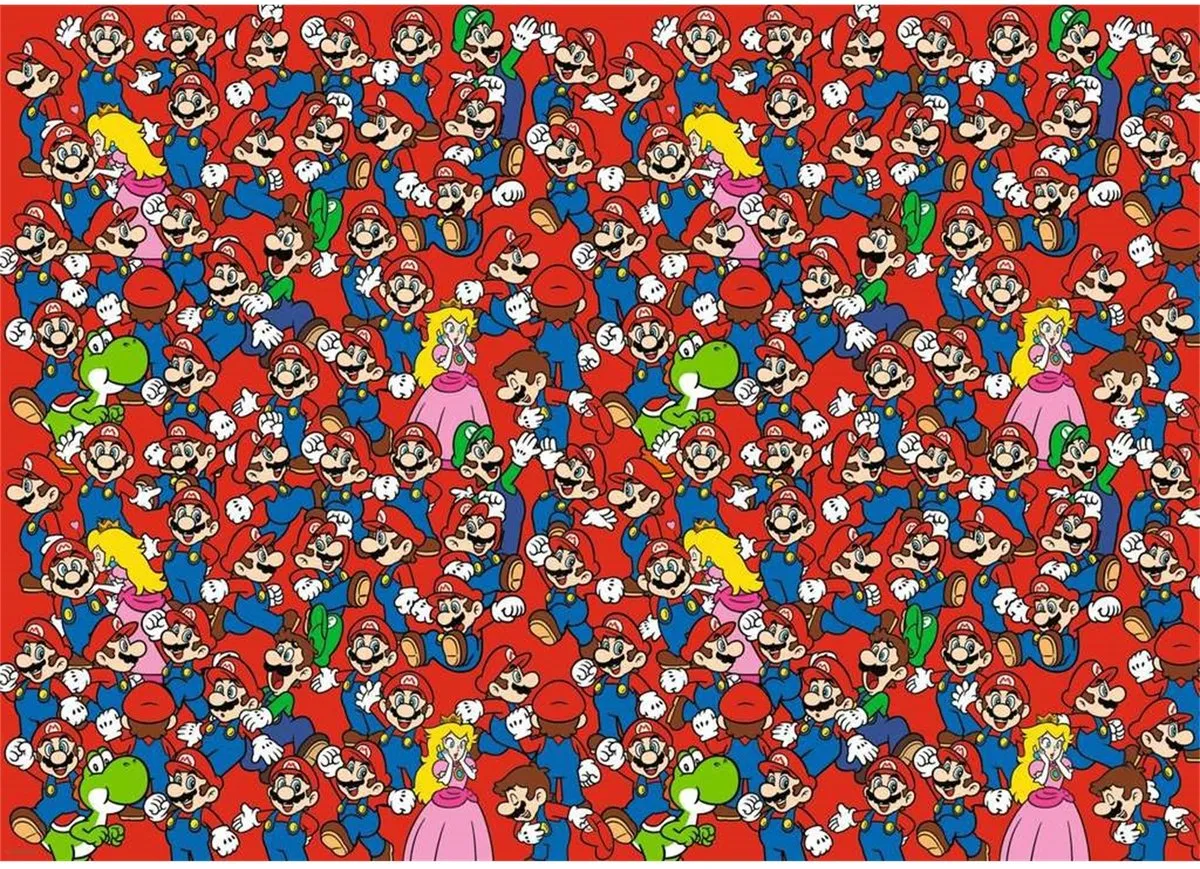 Ravensburger Super Mario Legpuzzel 1000 Stuks - Multicolor