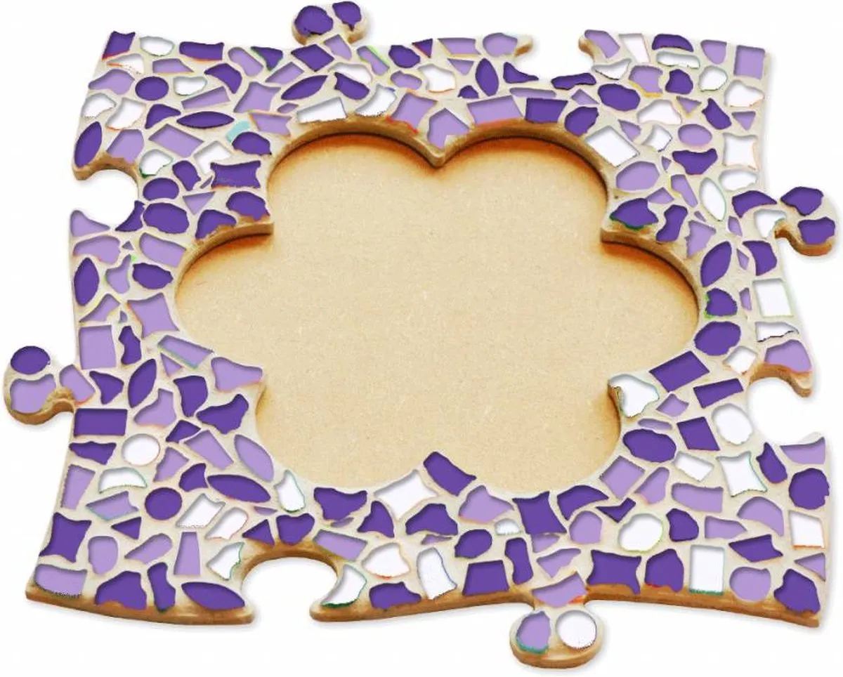 Bruynzeel Mozaïek Fotolijstpakket Wit-Paars-Violet