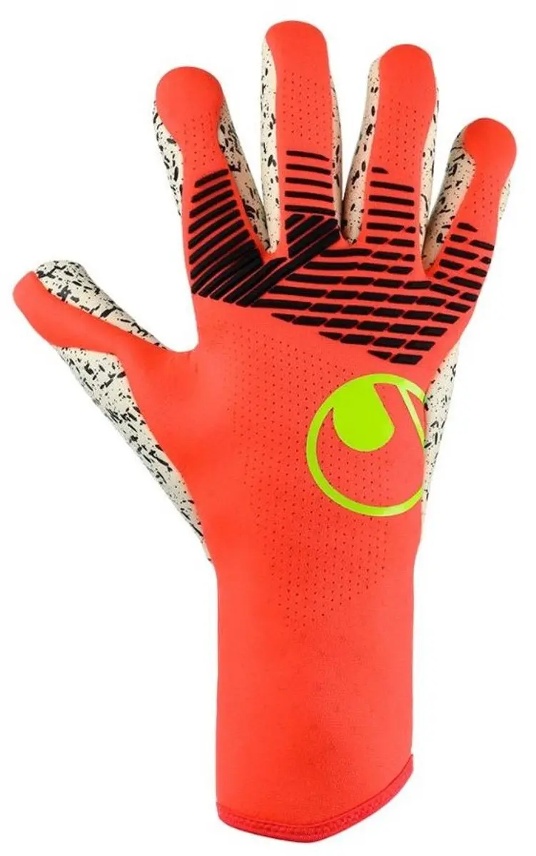 Uhlsport Fangmaschine Supergrip+ Finger Surround Keepershandschoenen Rood,Oranje