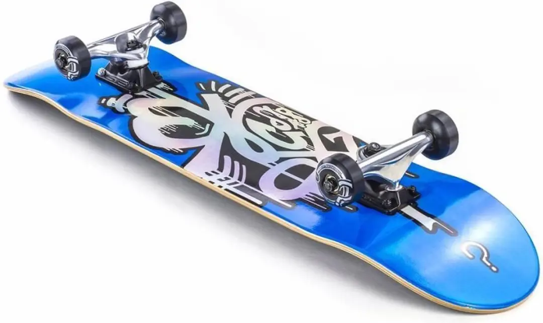 Enuff Hologram Skateboard 80cm - Blauw - afbeelding 4 van 6