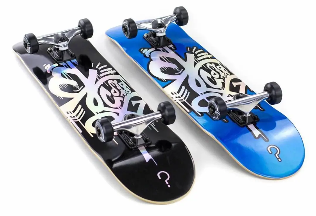 Enuff Hologram Skateboard 80cm - Blauw - afbeelding 5 van 6