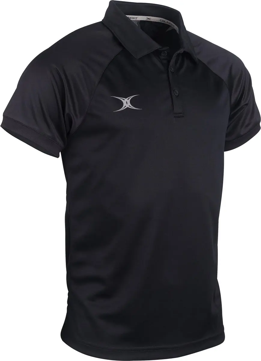 Gilbert Evo S/S Polo Shirt Zwart