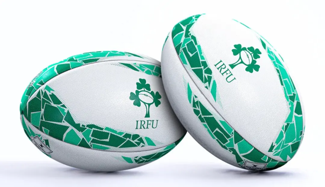 Gilbert Ierland Rugbybal Maat 5 - Groen/Wit