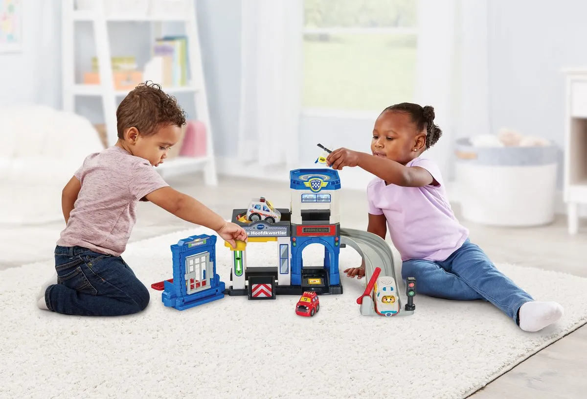 Vtech Toet Toet Politie Hoofdkwartier - Agent Alex MPN 80-569923 - Educatief Speelgoed - Multicolor