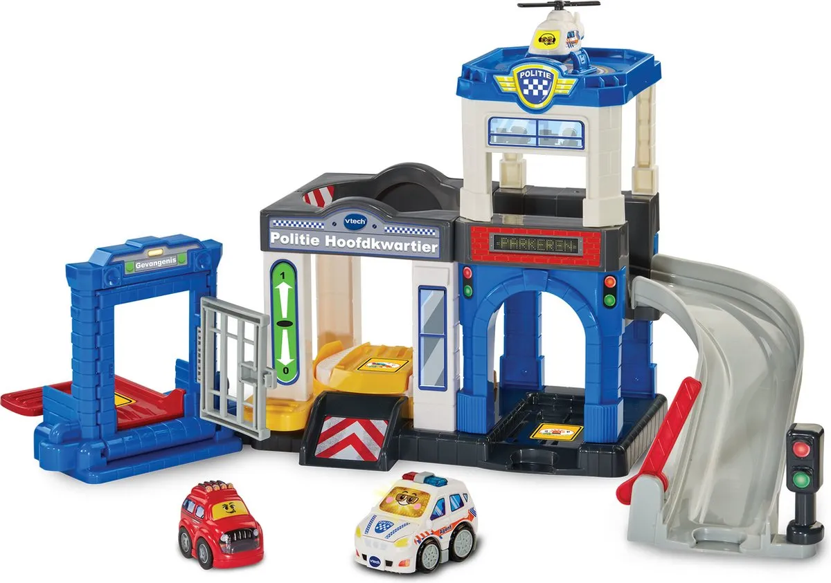 Vtech Toet Toet Politie Hoofdkwartier - Agent Alex MPN 80-569923 - Educatief Speelgoed - Multicolor