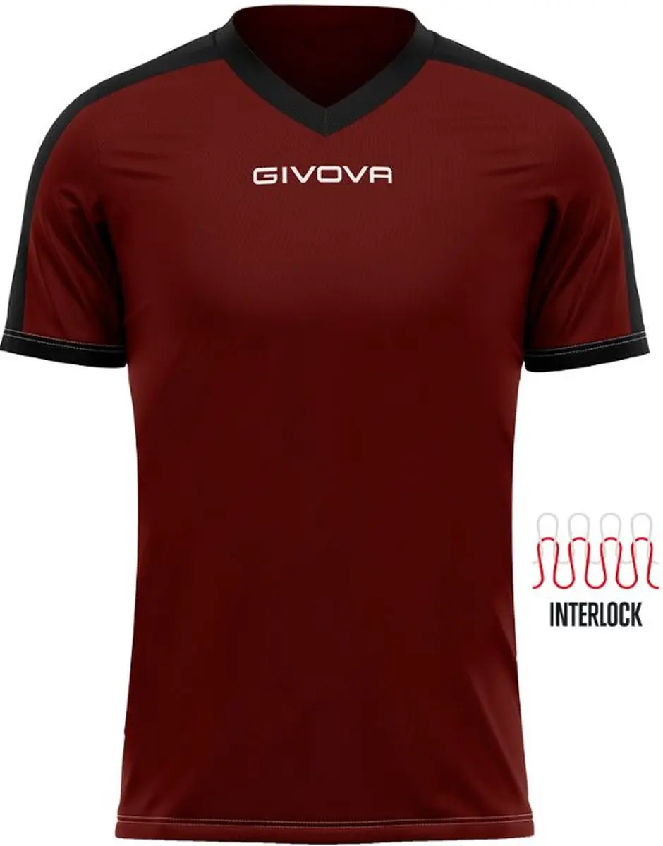 Givova Revolution Sport-T-shirt Rood - XL