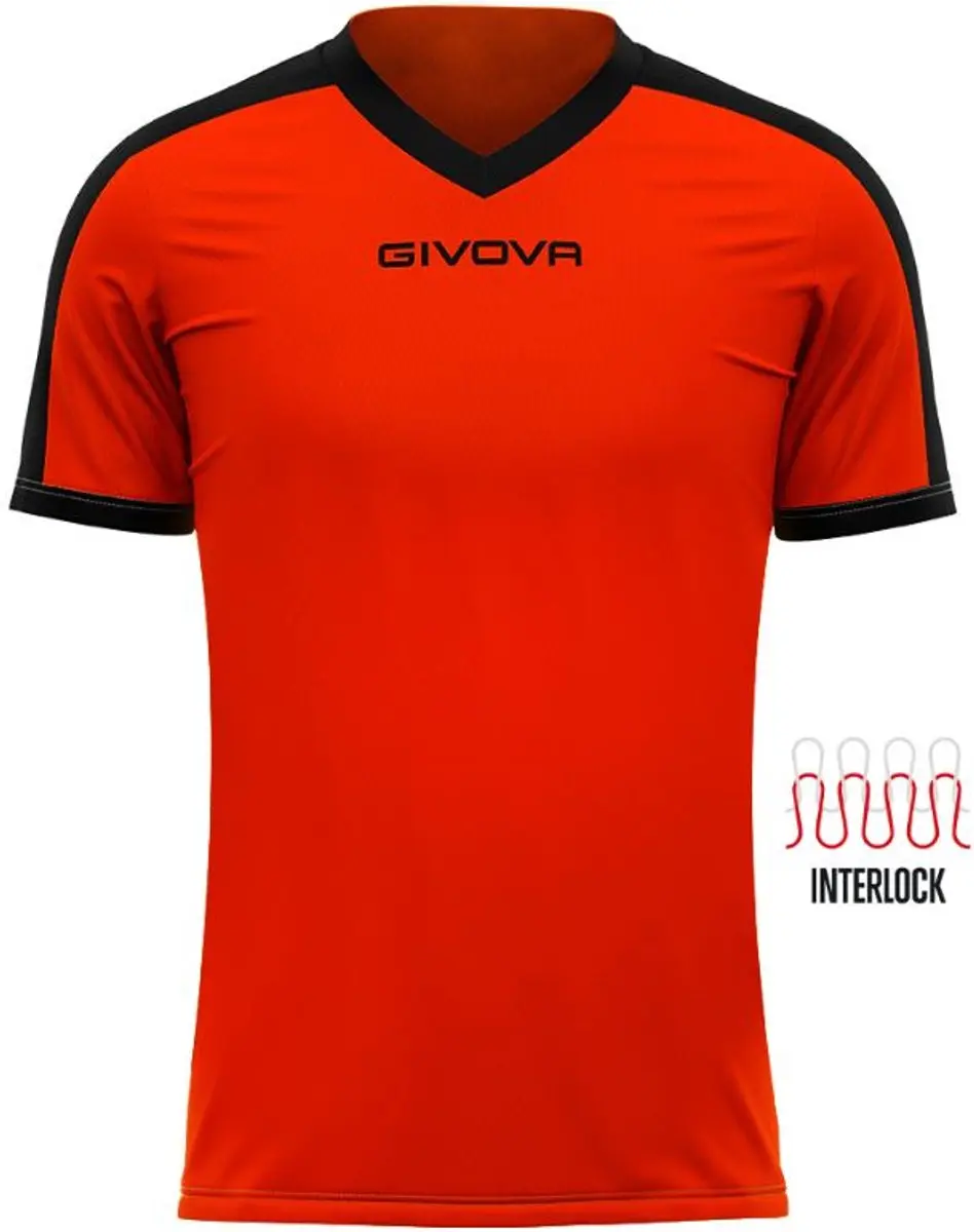 Givova Revolution Sport-T-shirt Rood - XL