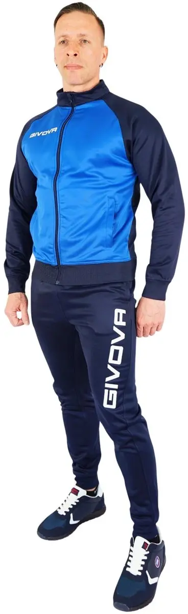 Givova Trainingspak 8056002141052 - Blauw