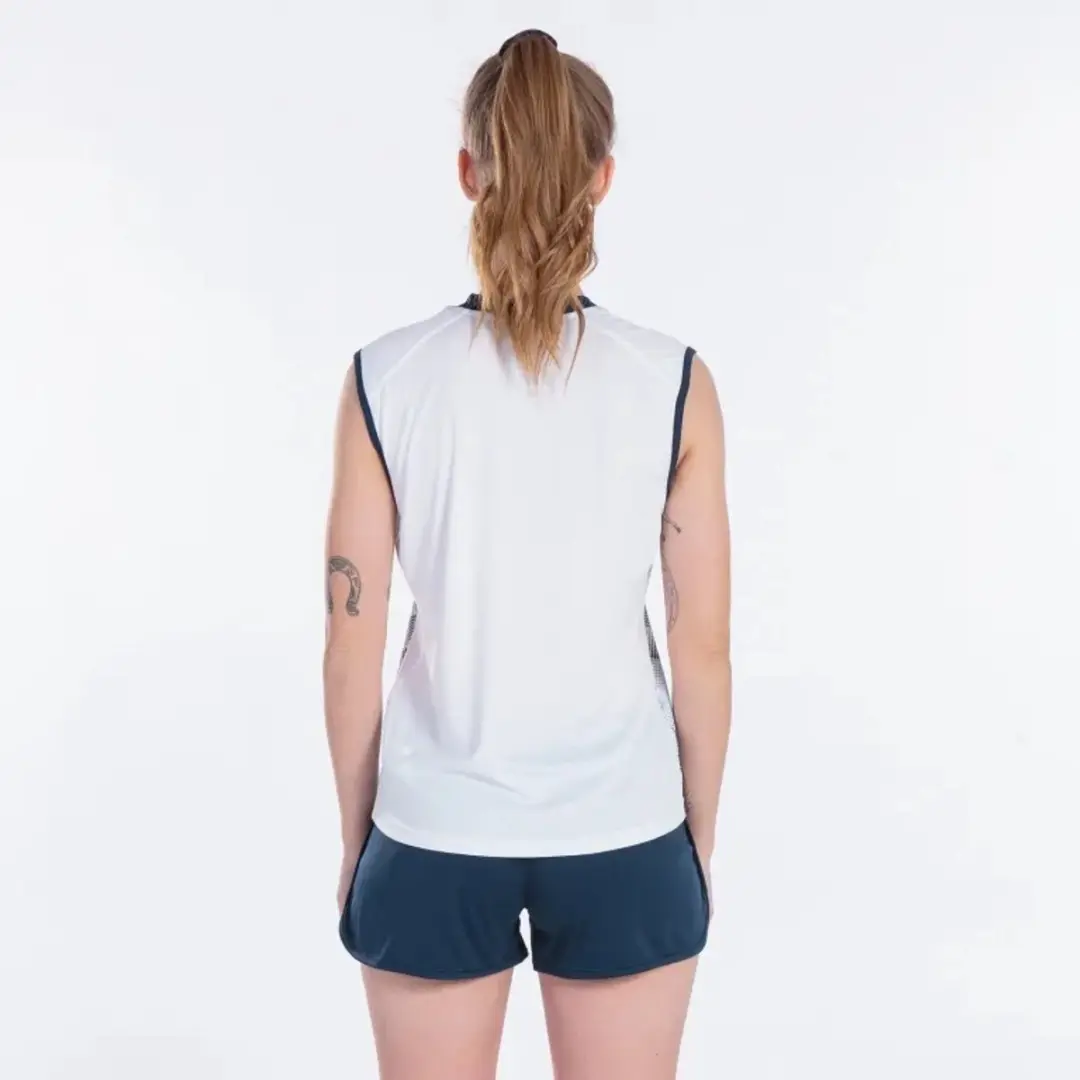 Joma Supernova III Tanktop Dames - L - Wit/Marine