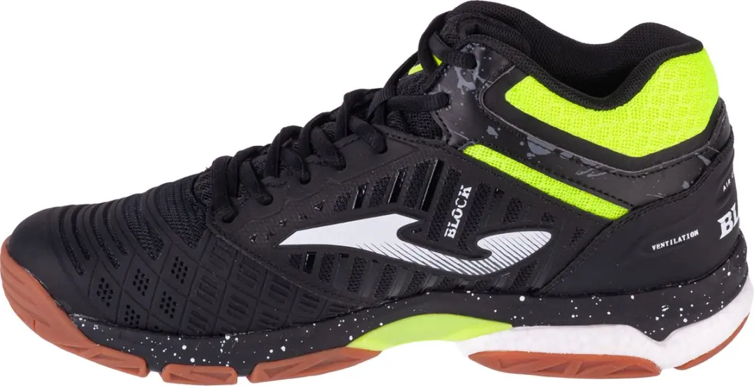 Joma V.blok Indoor Sportschoenen 43 - Zwart/Fluor Geel - afbeelding 3 van 5