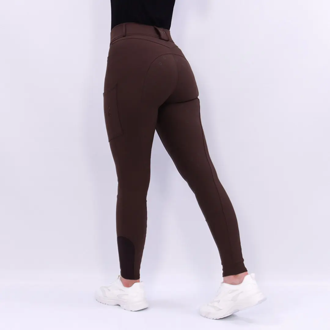 QUUR Qmabel Full Grip Paardrijbroek 40 - Bruin