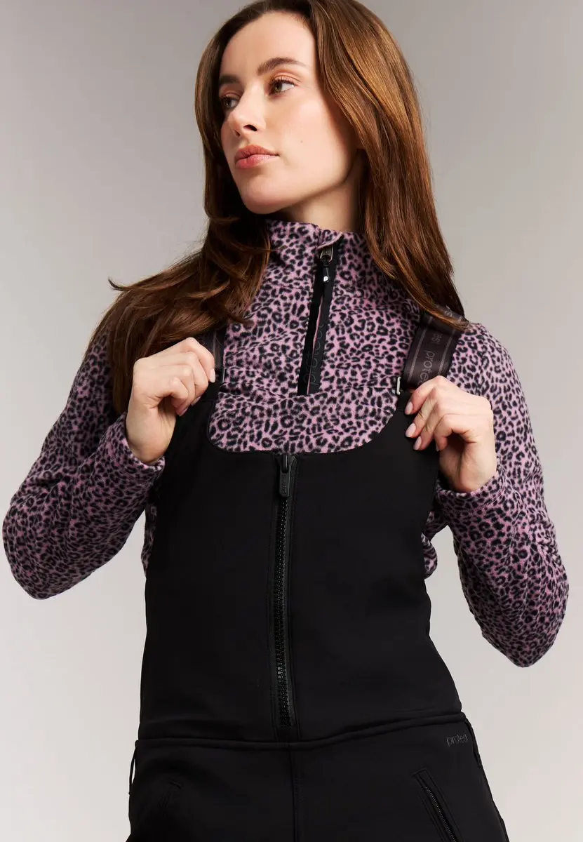 Protest PRTHolymoly Skibroek Dames Salopette Softshell - 10K Waterkolom - M
