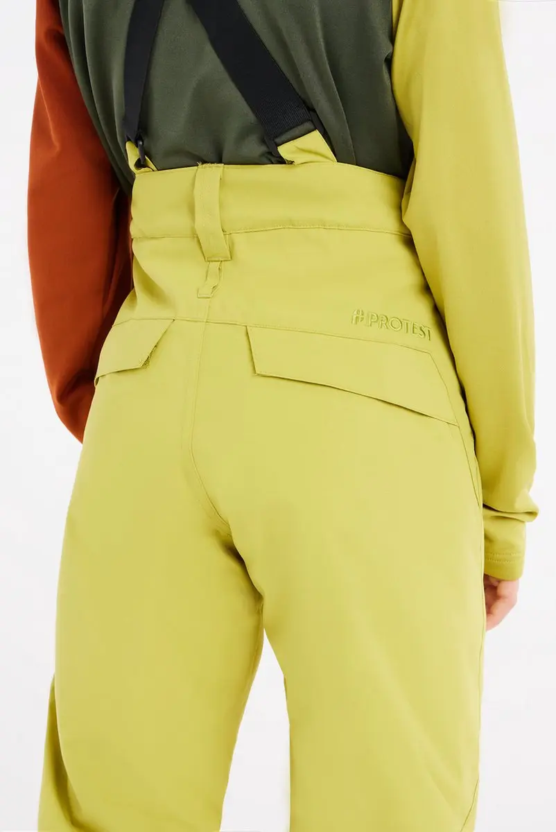 Protest Spiket Skibroek Jongens 10K - 152 Splitpea Green