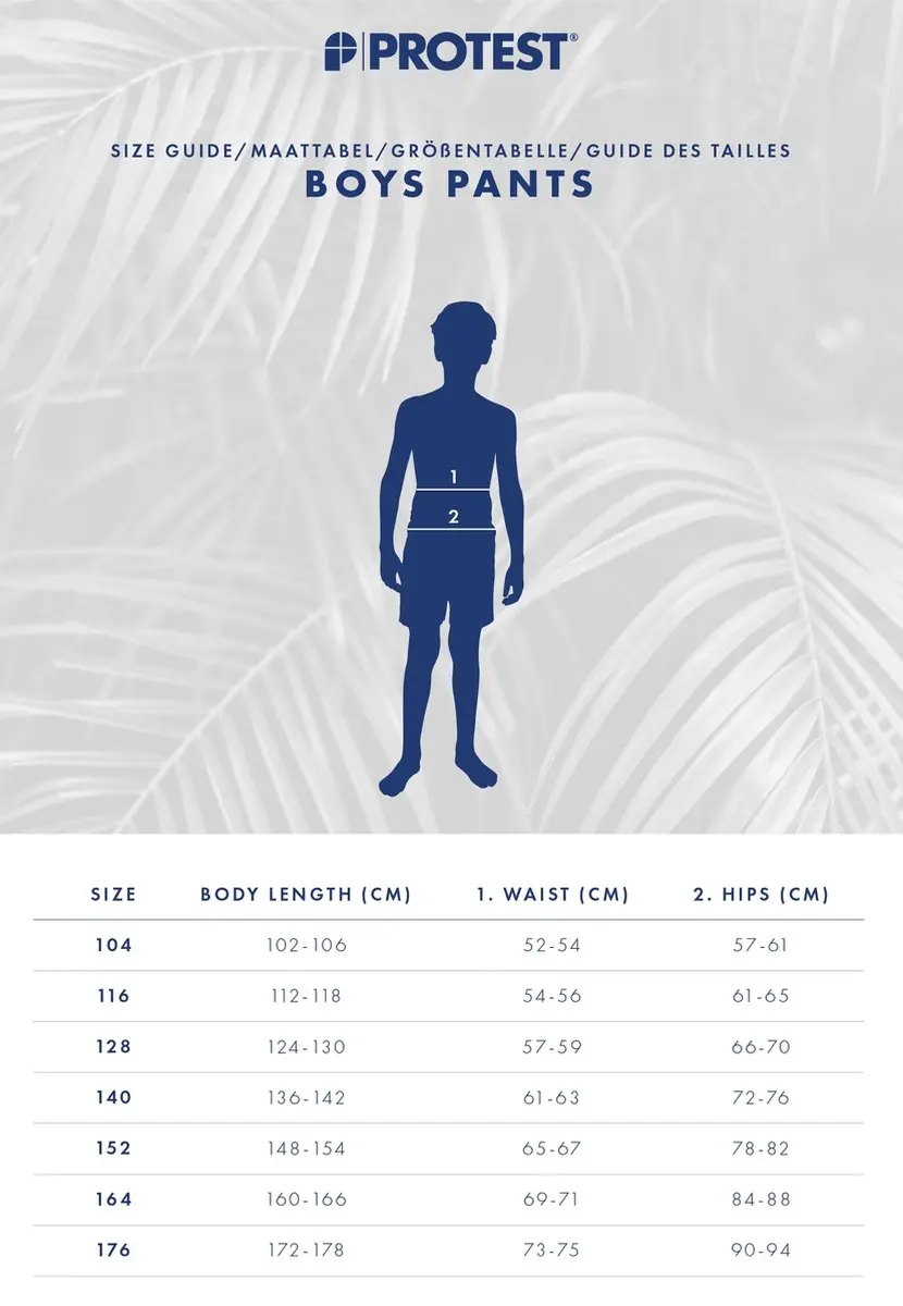 Protest Spiket Skibroek Jongens 10K - 152 Splitpea Green