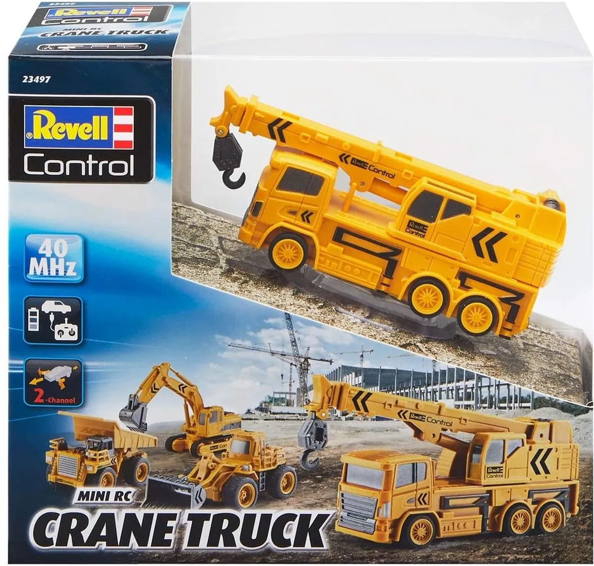 Revell 23497 Radiografische Kraanwagen - Geel